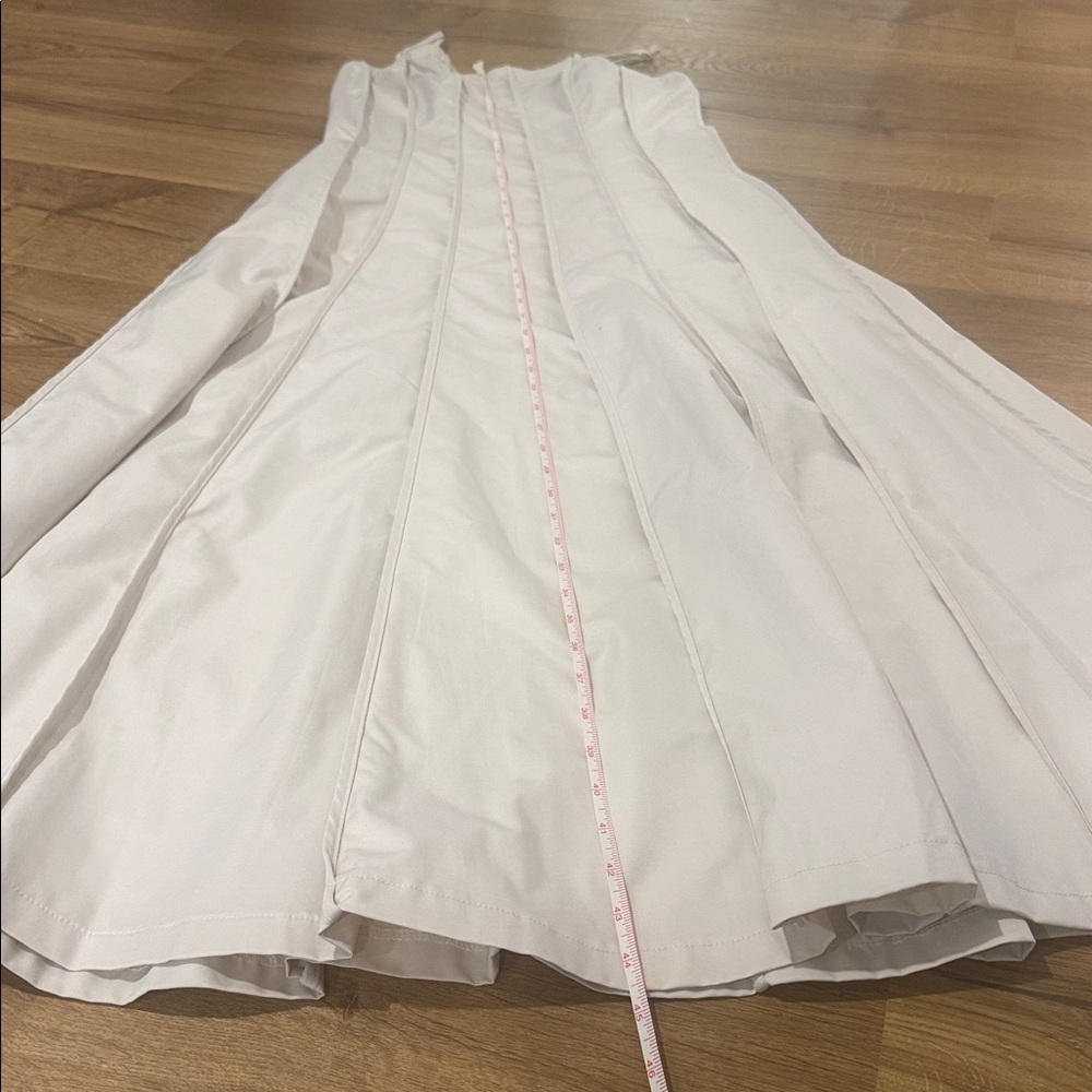 Commense Cream Maxi Dress with Spaghetti Straps - Picture 5 of 8